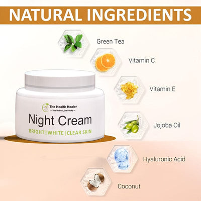 The Health Healer Brightening & Glowing Night Cream 💯(Guaranteed Results)